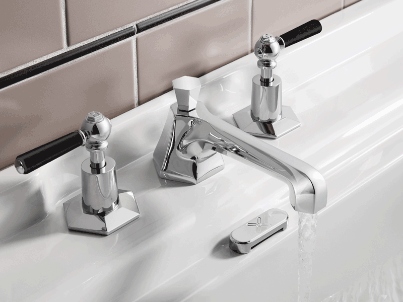 Crosswater waldorf lever 3 hole tap