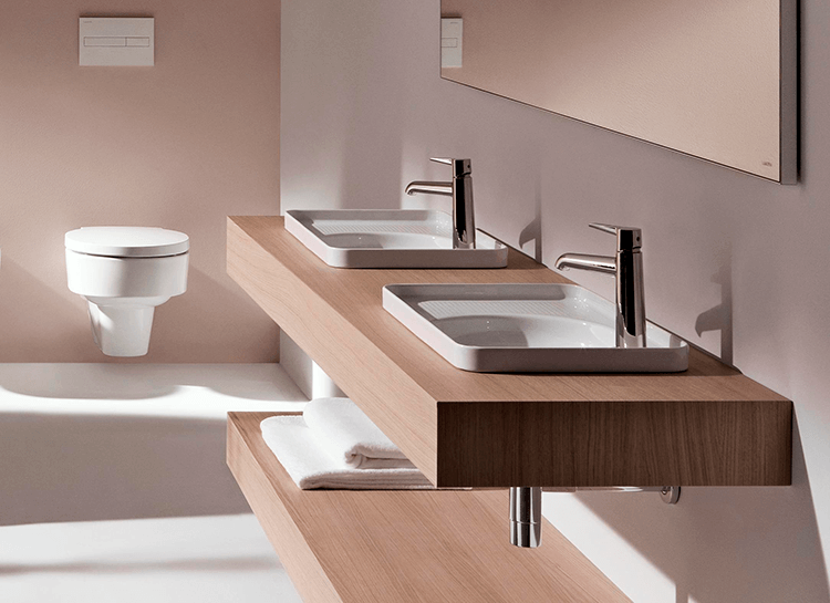 Laufen Val Brassware available from BATHLINE.